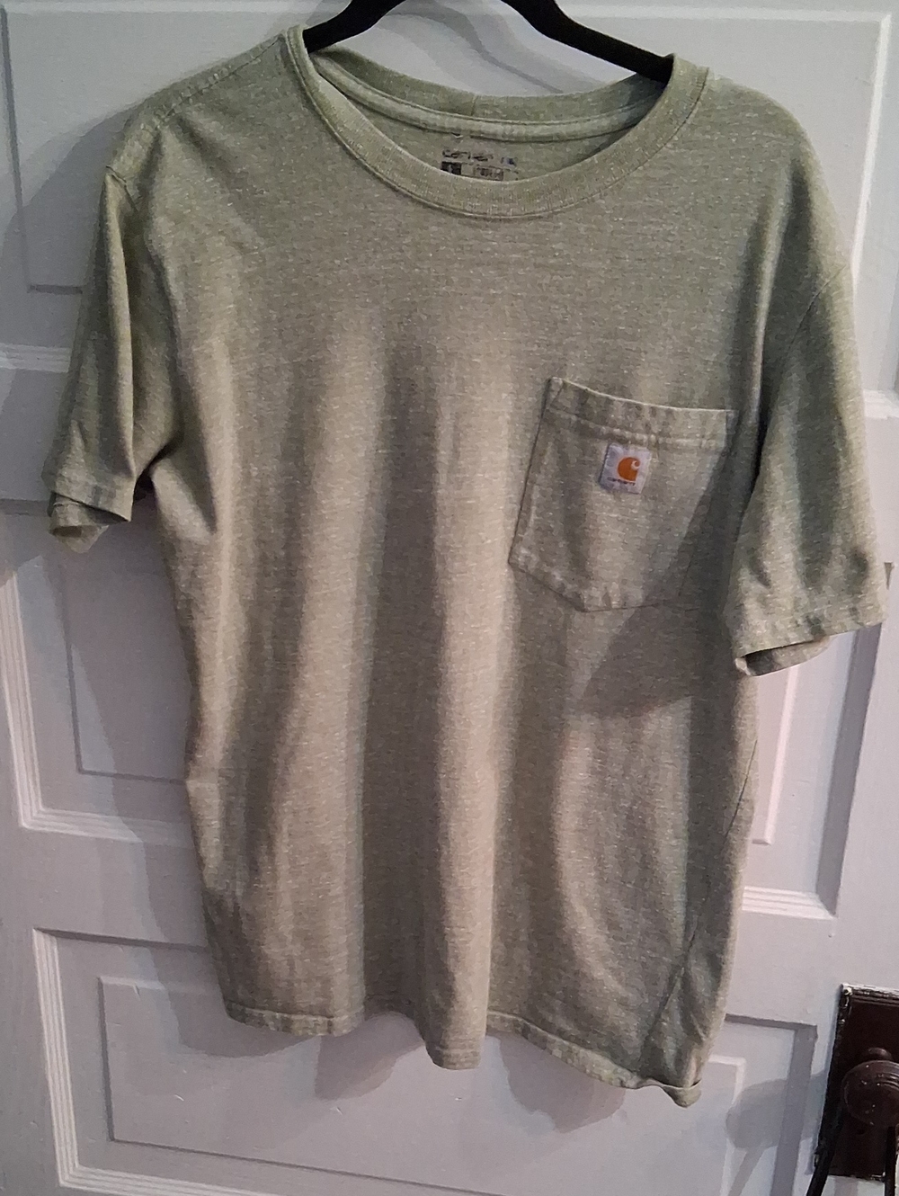 Carhartt Short-Sleeve Pocket Tee in Grey Size L